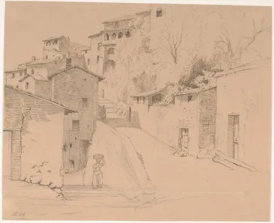 Via Piave Med La Porta Su I Olevano Romano