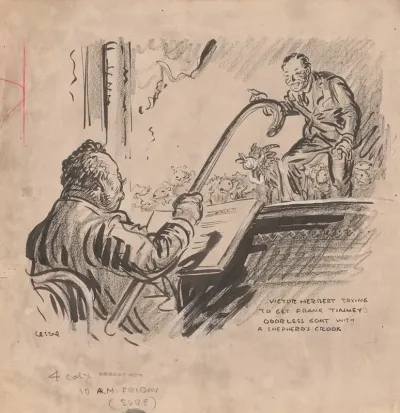 Victor Herbert And Frank Tinney