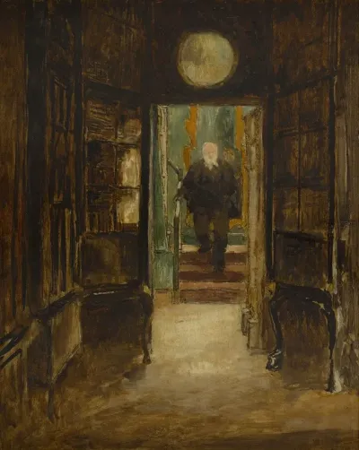 Victor Hugo Descendant De Son Cabinet De Travail A Hauteville House