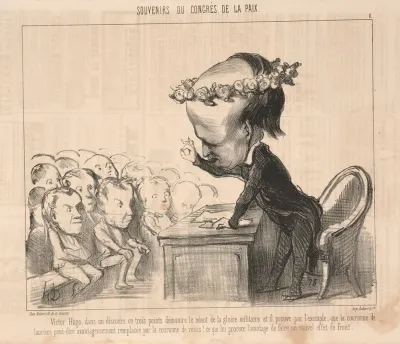 Victor Hugo In A Speech In Three Points Front End