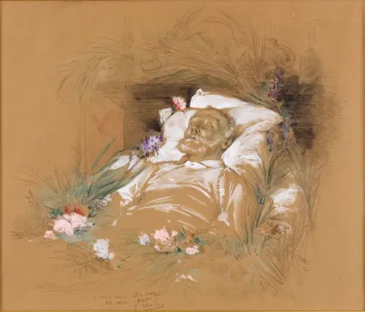 Victor Hugo Sur Son Lit De Mort 4