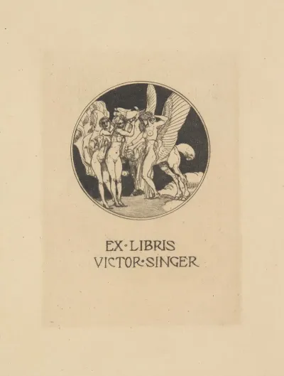 Victor Singer Ekslibris