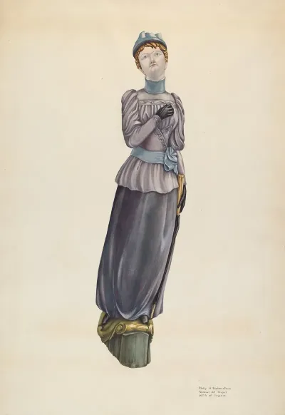 Victorian Lady Figurehead