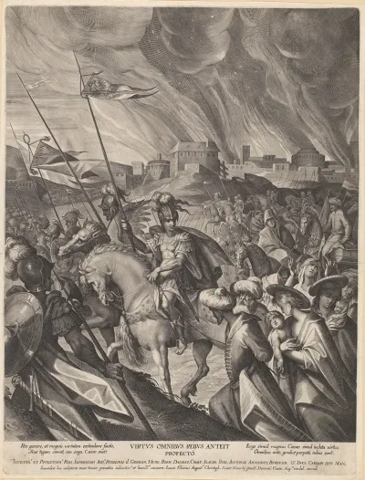 Victory Of Julius Caesar As An Allegory Of Rudolf I