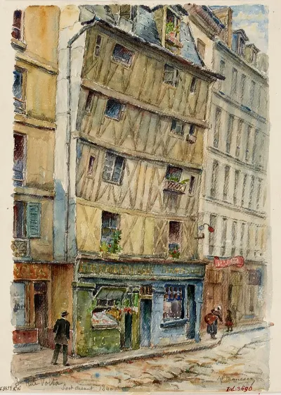 Vieille Maison Du Xiiie Siecle 3 Rue Volta