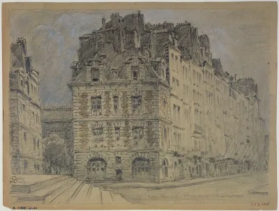 Vieilles Maisons Sur Le Pont Neuf