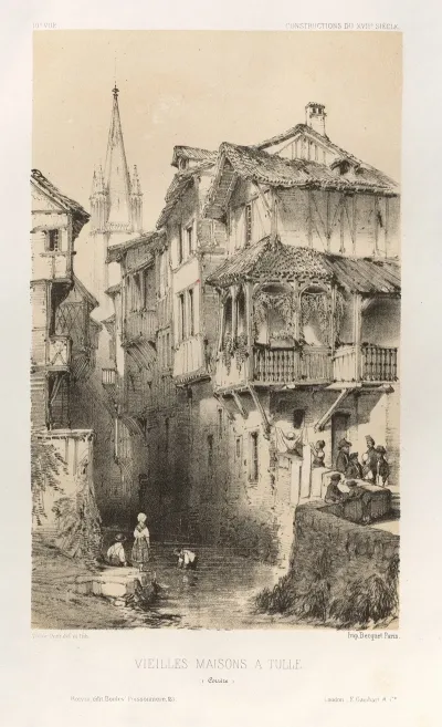 Vielles Maisons A Tulle Correze