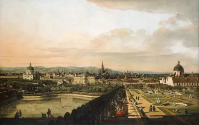 Vienna Viewed From The Belvedere Palace