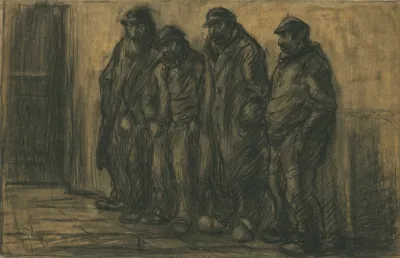 Vier Schooiers Emigranten