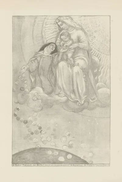 Vierge A Lenfant Et Sainte Therese 2