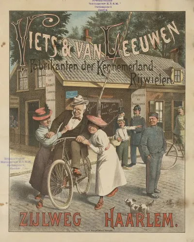 Viets Van Leeuwen Fabrikanten Der Kennemerland Rijwielen