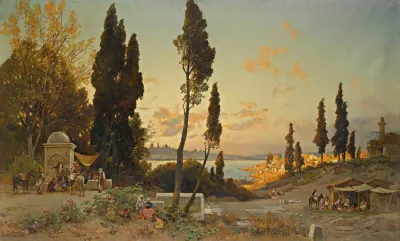 View Across The Bosphorus Constantinople