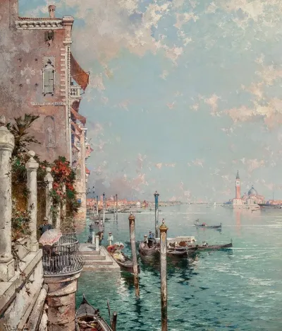 View Across The Grand Canal To San Giorgio Maggiore
