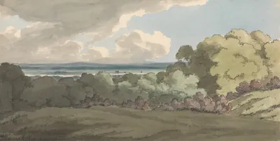 View Across The Thames For Greenwich Park