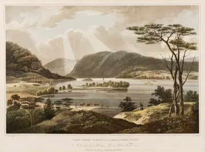 View From Fishkill Looking To West Point