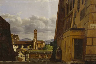 View From Piazza Di Campidoglio Roma