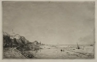 View From Port Du Dives Calvados