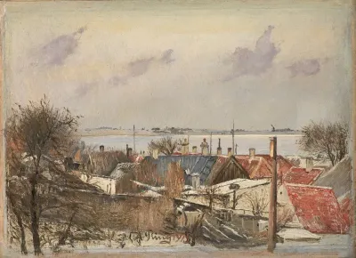 View From Roskilde Towards The Fiord