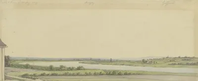 View From Russelsheim Across The Main To Mainz And Hochheim May 17