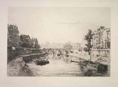 View From St Michel Bridge