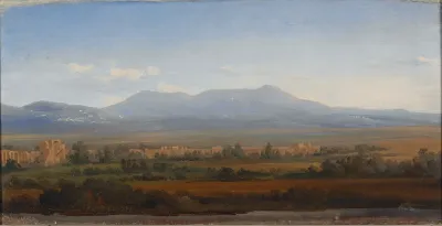 View From The Albano Mountains Study
