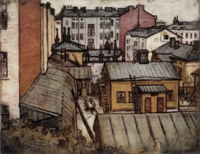 View From The Artists Bernhardinkatu Home