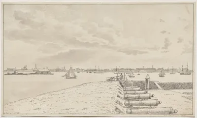 View From The Battery Toward The City