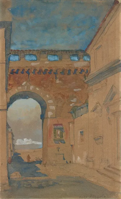 View From The Borgo Santangelo