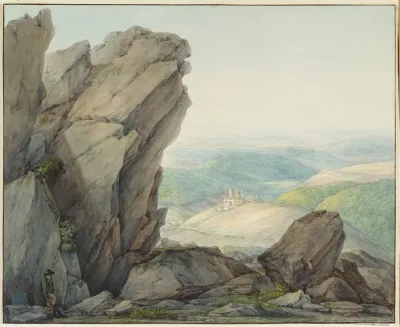 View From The Feldberg Taunus To Reifenberg 2
