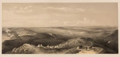 View From The Heights Above Balaklava Looking Towards Sebastopol