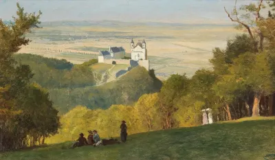 View From The Kahlenberg To The Leopoldsberg