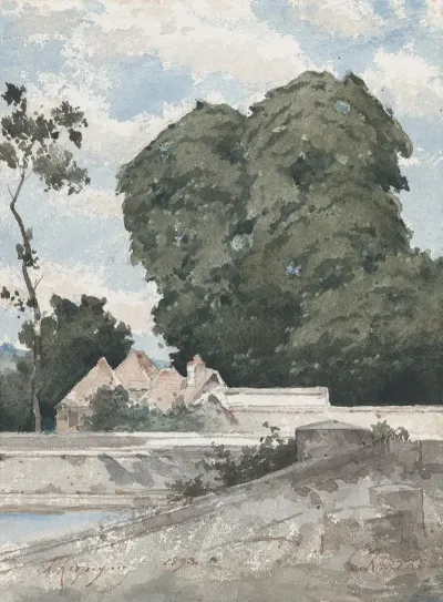 View From The Ramparts At Chartres