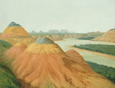 View In The Big Bend Of The Upper Missouri