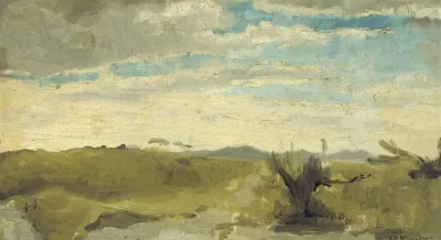 View In The Dunes Near Dekkersduin The Hague