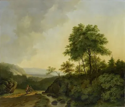 View In The Harz Mountains
