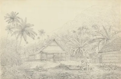 View In The Island Of Cracatoa