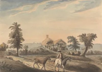 View Near Arwington Hall Suffolk