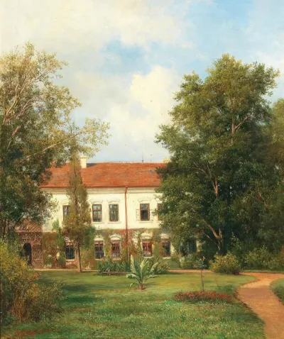 View Of A Castle In Bohemia