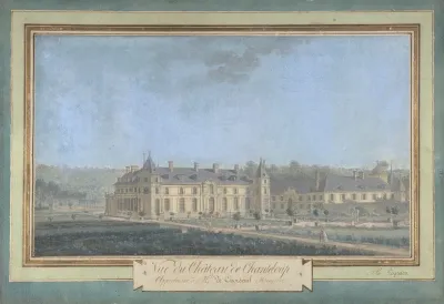 View Of A Chateau