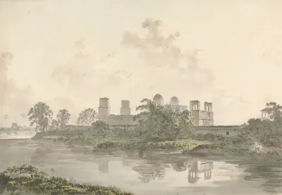 View Of A Fort