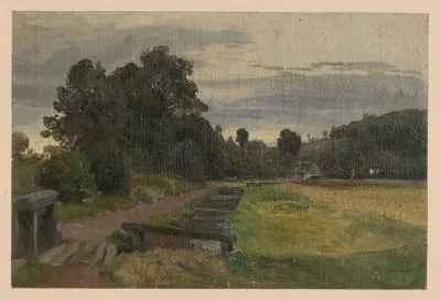 View Of A House And Wooden Bridge In Pelcznica