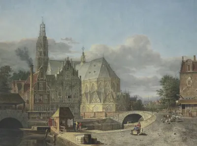 View Of A Netherlandish City