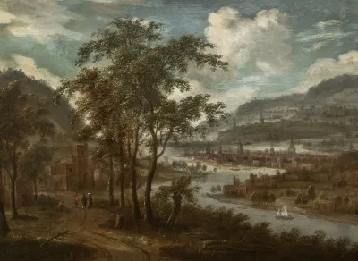 View Of A River Valley