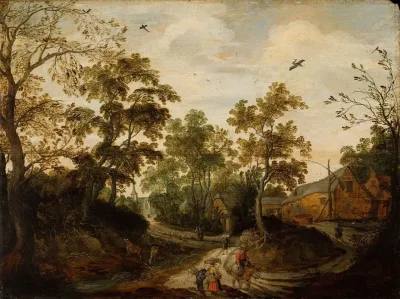 View Of A Village 2