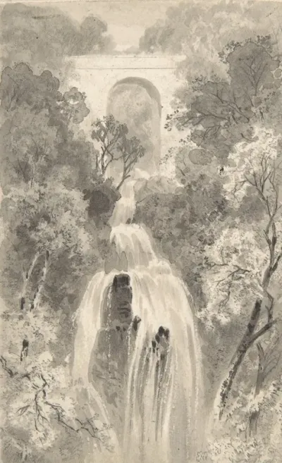 View Of A Waterfall