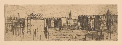 View Of Amsterdam With Houses Under Construction