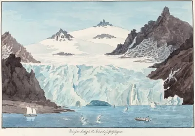 View Of An Iceberg In The Island Of Spitzbergen 2