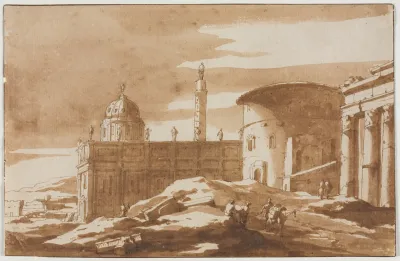 View Of Ancient Buildings