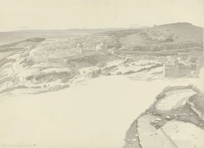 View Of Ariccia From Genzano