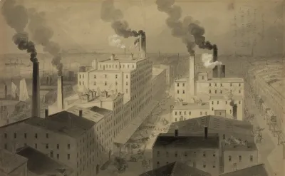 View Of B T Babbitts Best Soap Factory Buildings New York City